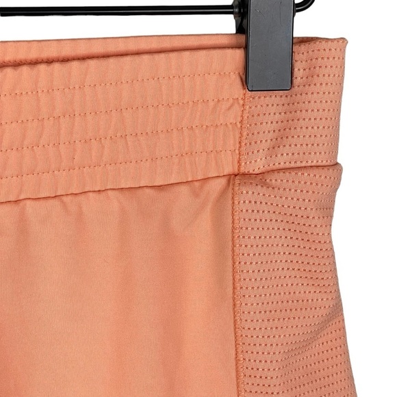 Adidas by Stella McCartney Running Short Small Elastic Waist Pull On Mesh Orange - Picture 3 of 7